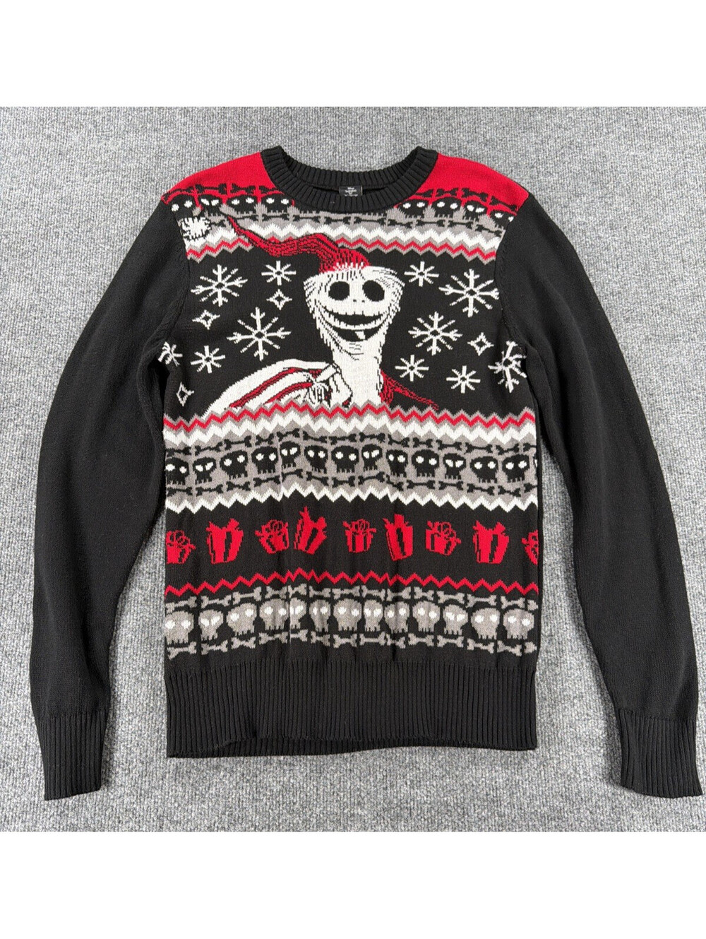 Disney's Nightmare Before Christmas Jack Skellington Christmas Sweater - Medium